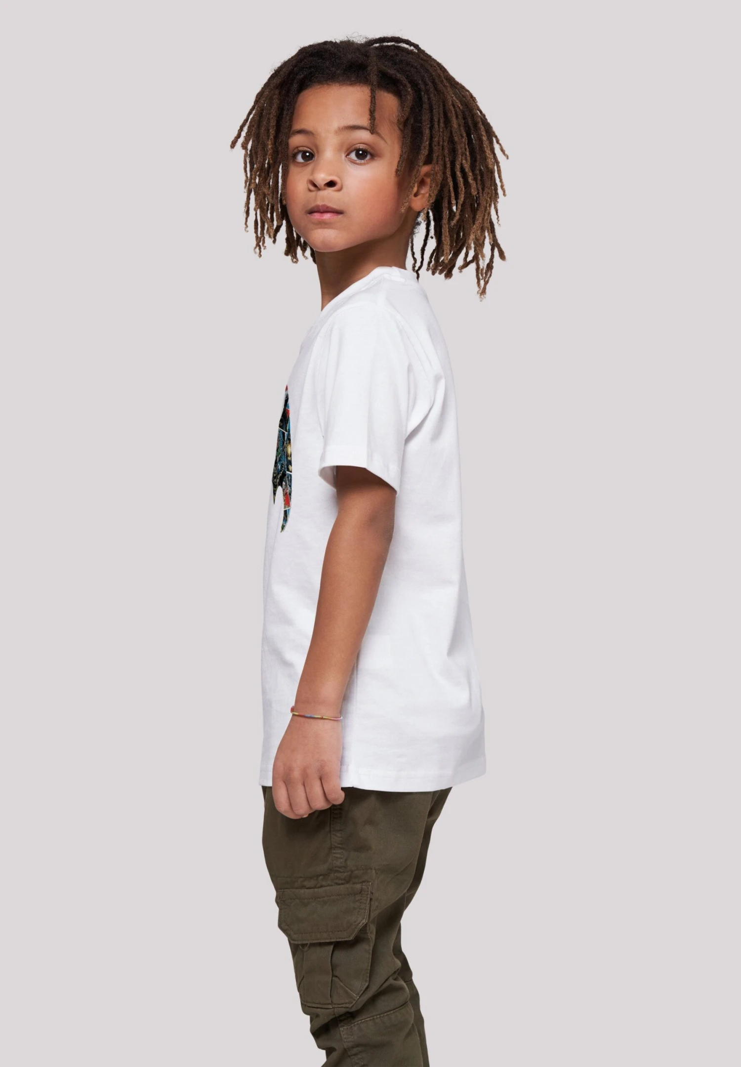 F4NT4STIC Dc Comics Batman Comic Book Logo - T-Shirt Print - White 6 F4NT4STIC Dc Comics Batman Comic Book Logo - T-Shirt Print - White - Afbeelding 4