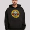 F4NT4STIC Guns 'N' Roses Band Vintage Classic Logo- Hoodie - Black