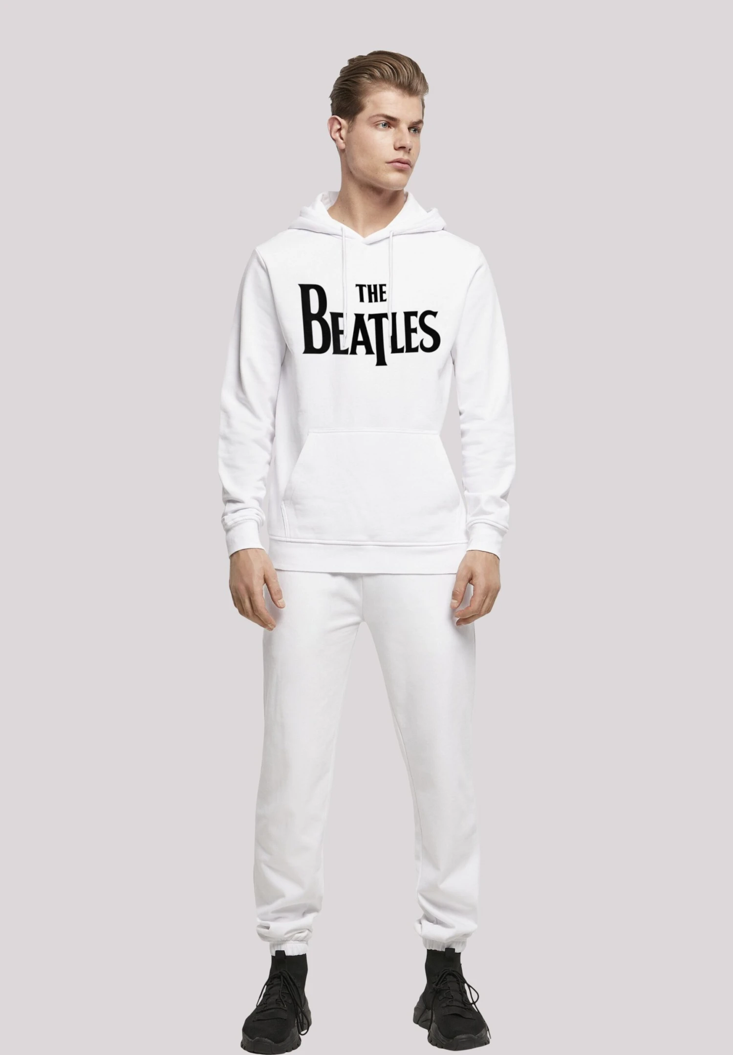 F4NT4STIC The Beatles Band- Hoodie - White 4 F4NT4STIC The Beatles Band- Hoodie - White - Afbeelding 2