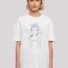 F4NT4STIC Belle Lumiere Sketch - T-Shirt Print - White -Olivia 8532a668cc4a4a73992da4cabd16ae30