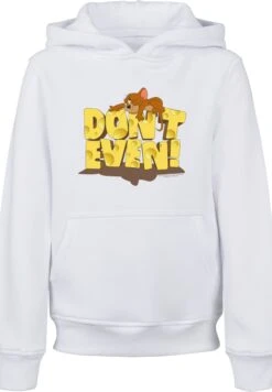 F4NT4STIC Tom And Jerry Tv Serie Don'T Even - Hoodie - White -Olivia 866aabdd73194aef9ca203ff0bd02865