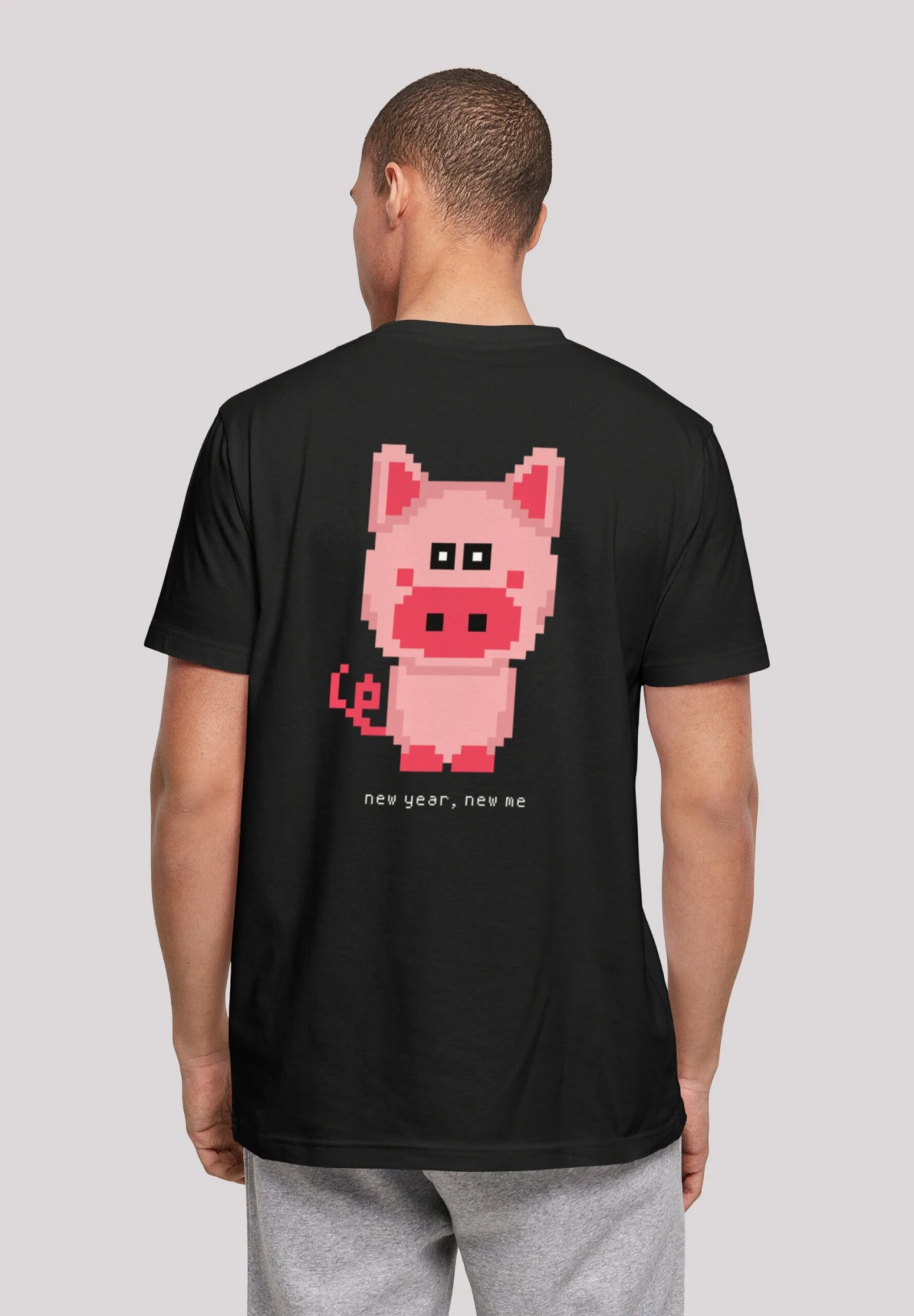 F4NT4STIC Happy People Only- T-Shirt Print - Schwarz 3 F4NT4STIC Happy People Only- T-Shirt Print - Schwarz