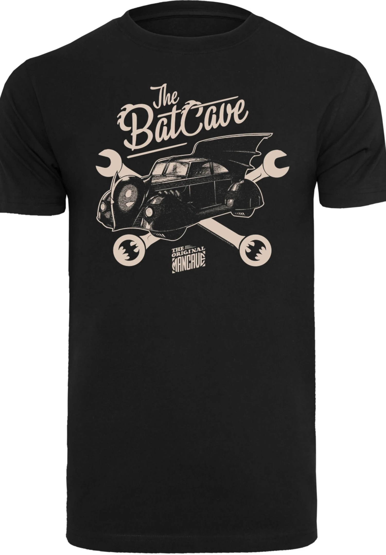 F4NT4STIC Dc Comics Batman The Original Mancave - T-Shirt Print - Black 8 F4NT4STIC Dc Comics Batman The Original Mancave - T-Shirt Print - Black - Afbeelding 6