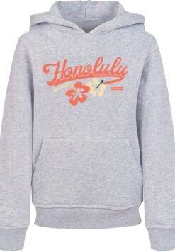 F4NT4STIC Honolulu - Hoodie - Heather Grey -Olivia 875a336043ad4b2eab4aabe553a318fa