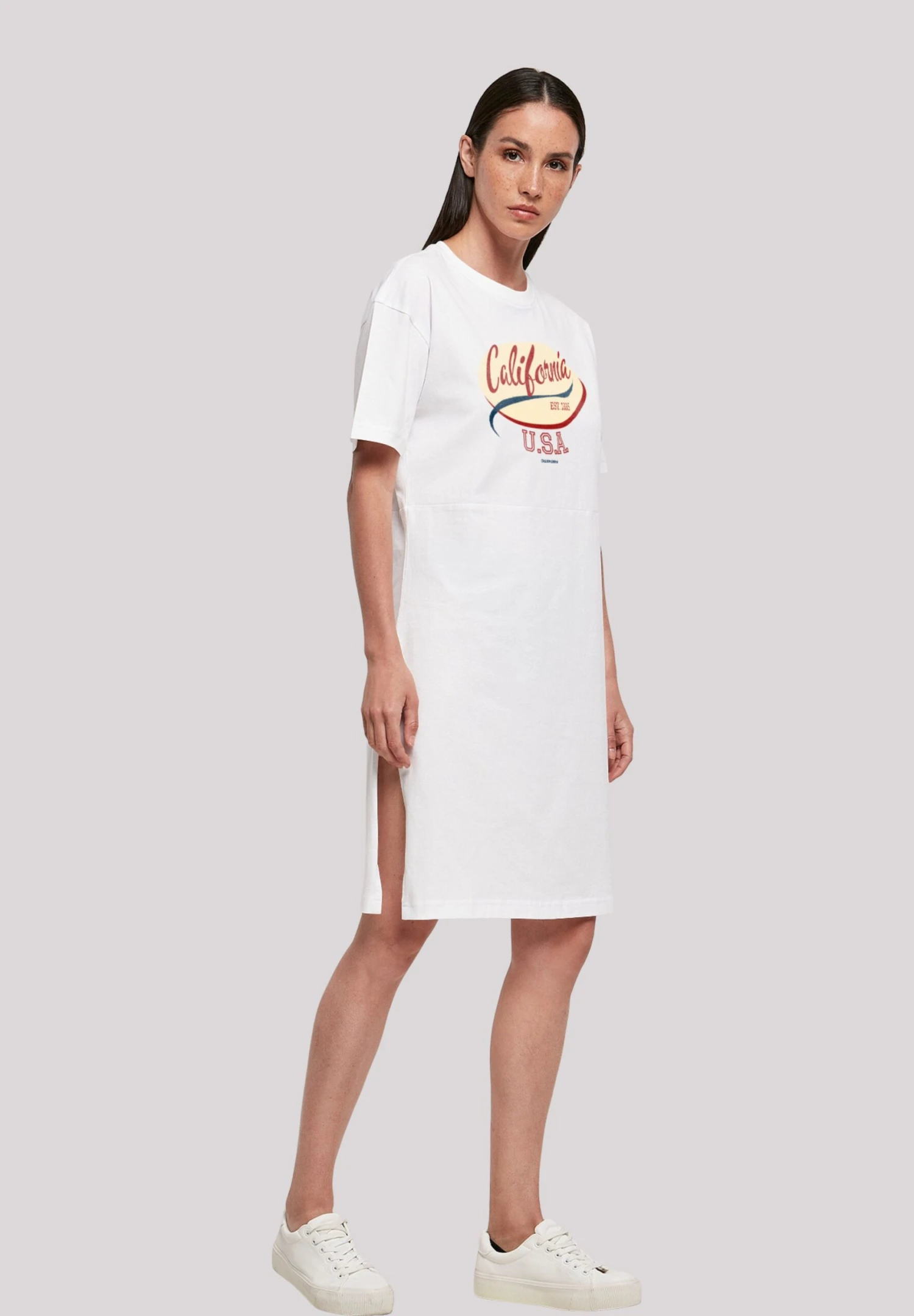 F4NT4STIC California - Jerseyjurk - Weiß 4 F4NT4STIC California - Jerseyjurk - Weiß - Afbeelding 2