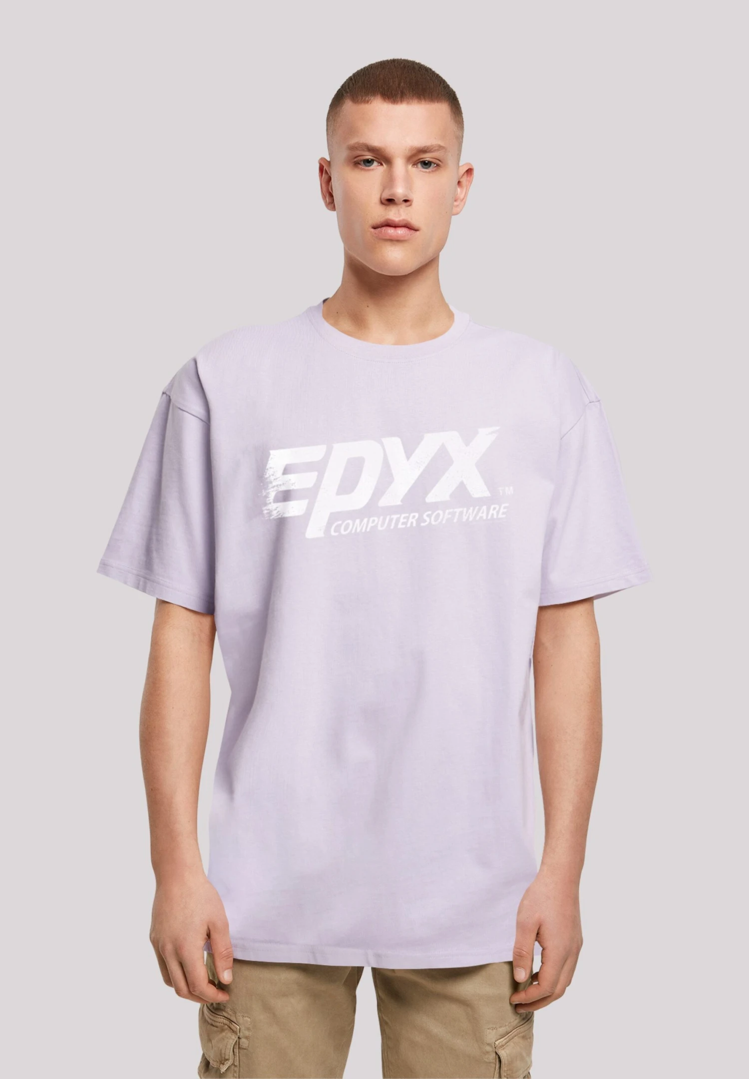 F4NT4STIC Epyx Logo Retro Gaming Sevensquared - T-Shirt Print - Lilac 3 F4NT4STIC Epyx Logo Retro Gaming Sevensquared - T-Shirt Print - Lilac