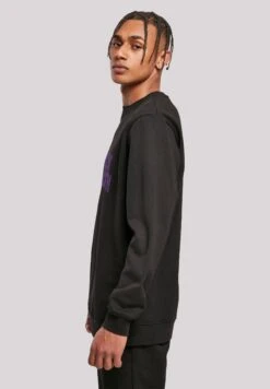 F4NT4STIC Sabbath HeavyBand Wavy Logo Distressed- Sweater - Black -Olivia 88d3c61dd09c497891cd3bee955324c1