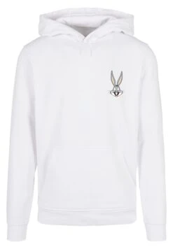 F4NT4STIC Looney Tunes Bugs Bunny Breast - Hoodie - White -Olivia 891b7cb5af3941839f210b7621b62ebe