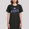 F4NT4STIC Valentinstag Xoxo - Jurk - Schwarz -Olivia 89ebb8431fd74a70a8db5d4e948a4b2b