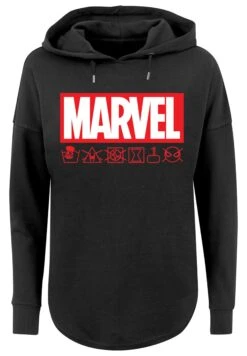F4NT4STIC Marvel Logo Washed Care Waschanleitung - Hoodie - Black -Olivia 8ab45b91024b4c0096bd7f30279cd32b