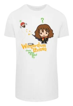 F4NT4STIC Harry Potter Hermione Granger Wingardium Leviosa Junior - T-Shirt Print - White -Olivia 8b675ff9743847a893db63bacd255090