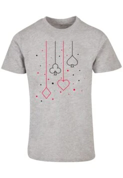 F4NT4STIC Herz Karo Kreuz Pik - T-Shirt Print - Heather Grey 14 F4NT4STIC Herz Karo Kreuz Pik - T-Shirt Print - Heather Grey -Olivia 8d41cc484b24428d8ca8f825aa17273c
