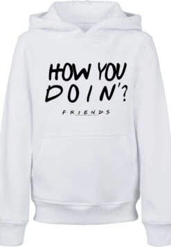 F4NT4STIC Friends Tv Serie How You Doin - Hoodie - White -Olivia 8d561dc8ff934a66903ad84359787e79
