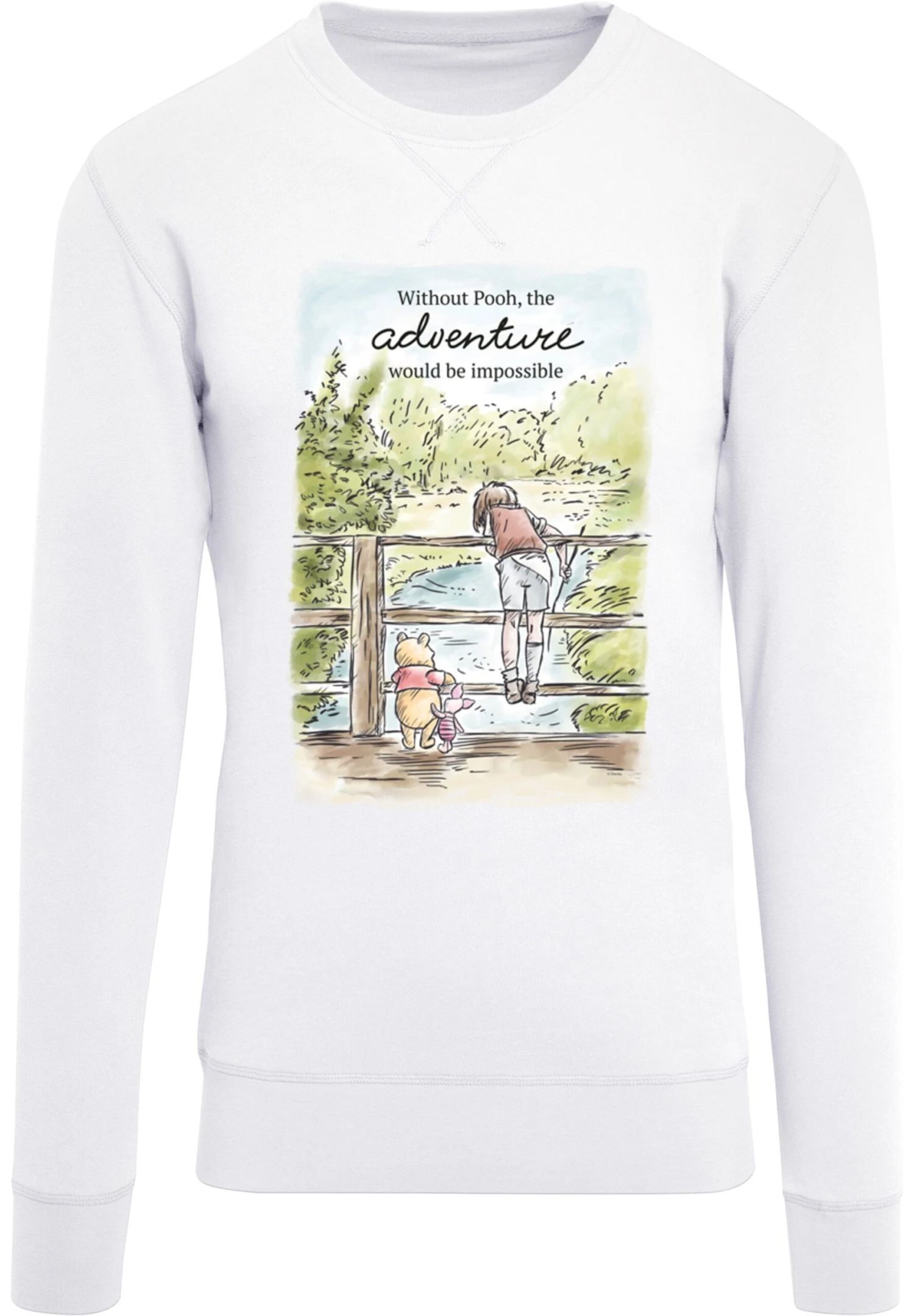 F4NT4STIC Disney Winnie Puuh Der Bär Adventure - Sweater - White 8 F4NT4STIC Disney Winnie Puuh Der Bär Adventure - Sweater - White - Afbeelding 6