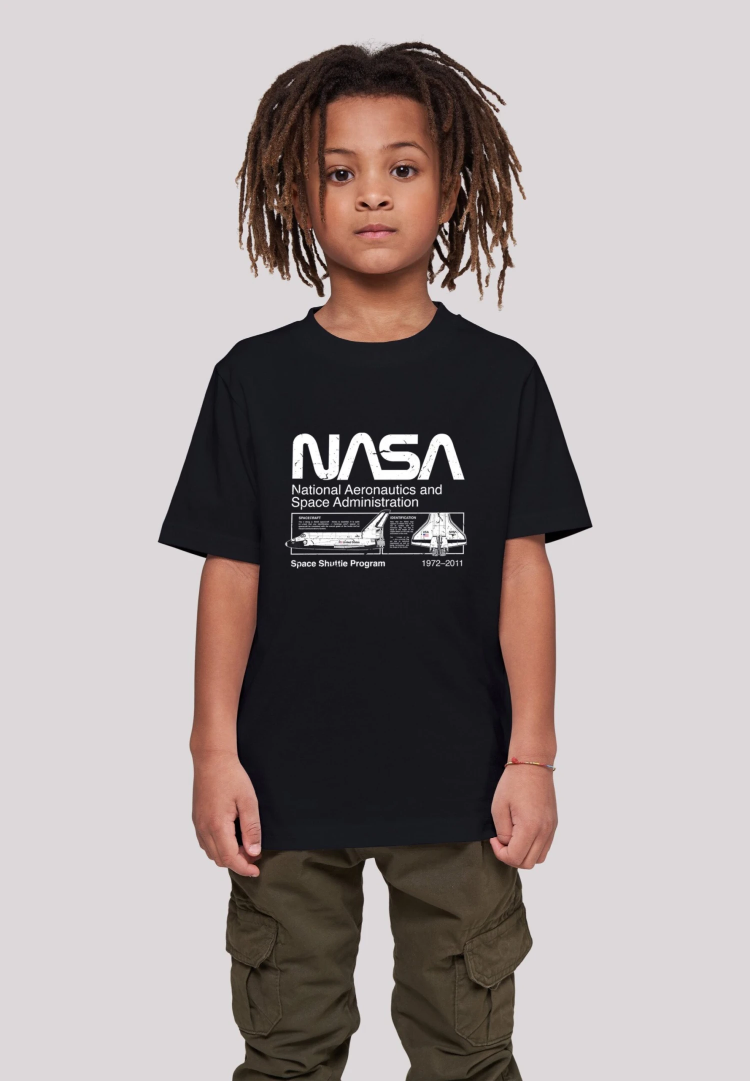 F4NT4STIC Nasa Classic Space Shuttle- T-Shirt Print - Black 3 F4NT4STIC Nasa Classic Space Shuttle- T-Shirt Print - Black