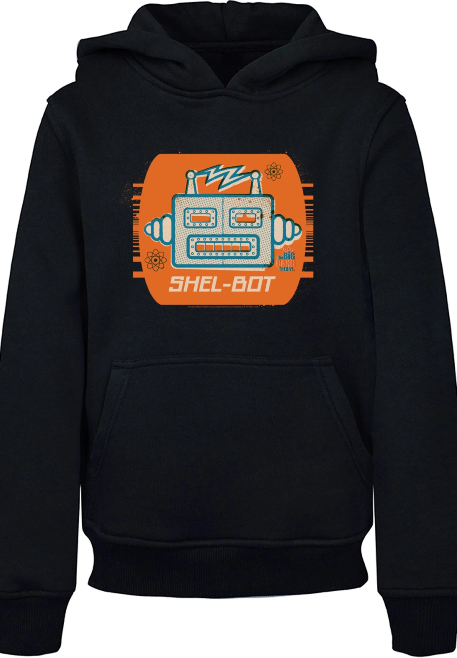 F4NT4STIC Big Bang Theory Tv Serie Shel Bot Icon - Hoodie - Black 8 F4NT4STIC Big Bang Theory Tv Serie Shel Bot Icon - Hoodie - Black - Afbeelding 6