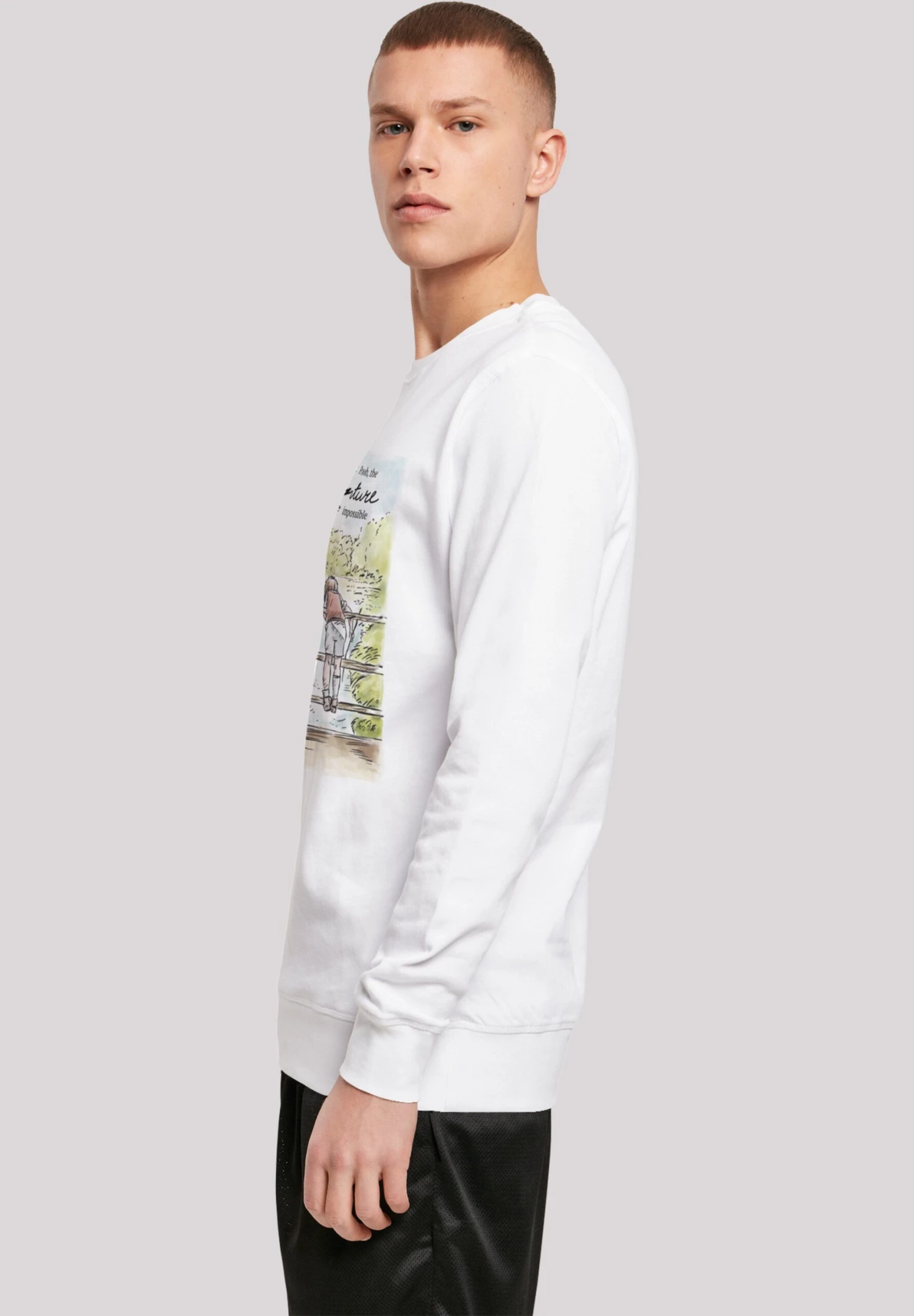 F4NT4STIC Disney Winnie Puuh Der Bär Adventure - Sweater - White 6 F4NT4STIC Disney Winnie Puuh Der Bär Adventure - Sweater - White - Afbeelding 4