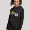 F4NT4STIC Looney Tunes Road Runner Beep Beep - Hoodie - Black -Olivia 932abaad24774b42b352ce2ee03f1b65