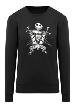 F4NT4STIC Disney The Nightmare Before Christmas Misfit LovePremium Film - Longsleeve - Black