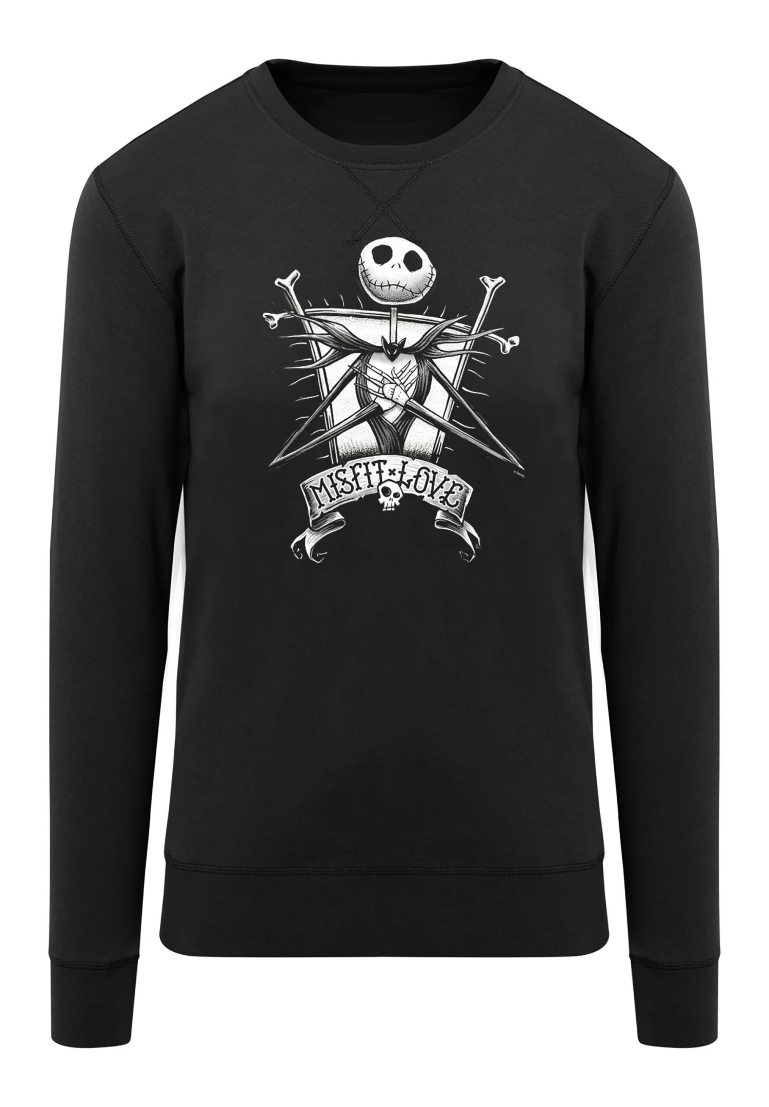 F4NT4STIC Disney The Nightmare Before Christmas Misfit LovePremium Film - Longsleeve - Black 3 F4NT4STIC Disney The Nightmare Before Christmas Misfit LovePremium Film - Longsleeve - Black