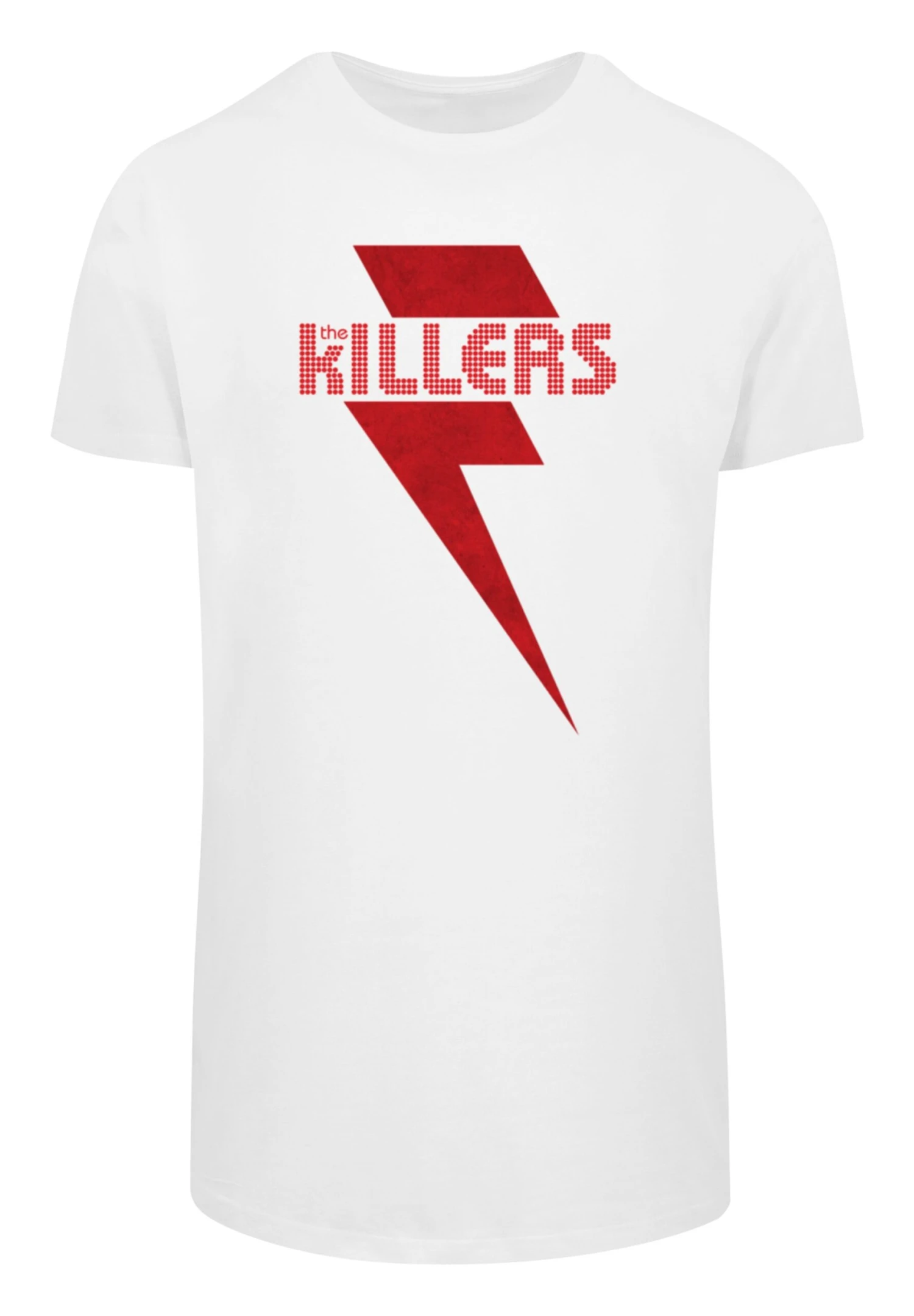 F4NT4STIC The Killers Rock Band Red Bolt - T-Shirt Print - White 8 F4NT4STIC The Killers Rock Band Red Bolt - T-Shirt Print - White - Afbeelding 6