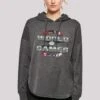 F4NT4STIC Retro Gaming World Games - Hoodie - Charcoal -Olivia 949a9ca08c6e4f16b8b4e42b00e5699e