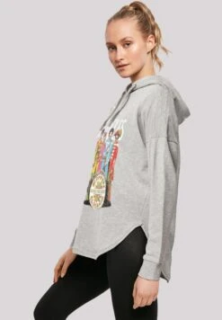 F4NT4STIC The Beatles Band Sgt Pepper- Hoodie - Grey -Olivia 94d82a78317b4be2993285b721bed9b2