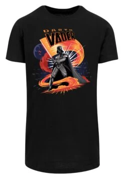 F4NT4STIC Star Wars Darth Vader Swirling Fury - T-Shirt Print - Black -Olivia 9604df3aa476430f9104a88bca3f9edd