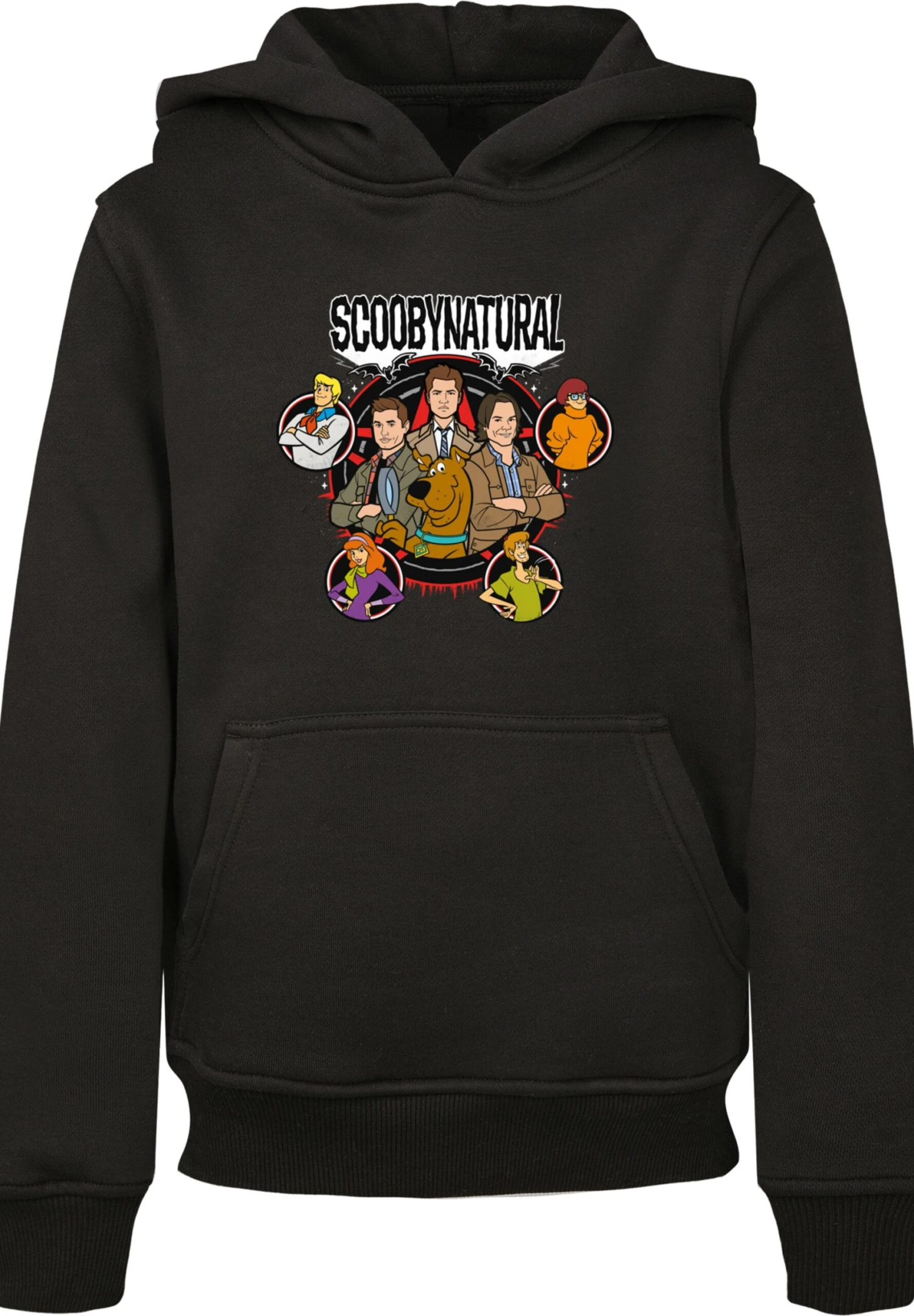F4NT4STIC Scooby Doo Boys Characters Star - Hoodie - Black 8 F4NT4STIC Scooby Doo Boys Characters Star - Hoodie - Black - Afbeelding 6