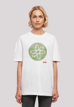F4NT4STIC Big Bang Theory Tv Serie Big Bang Icon - T-Shirt Print - White
