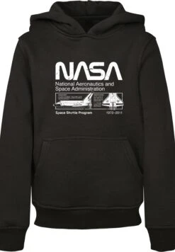 F4NT4STIC Nasa Classic Space Shuttle- Hoodie - Black -Olivia 986dfac58c3544ca96ed3c7100515a7f