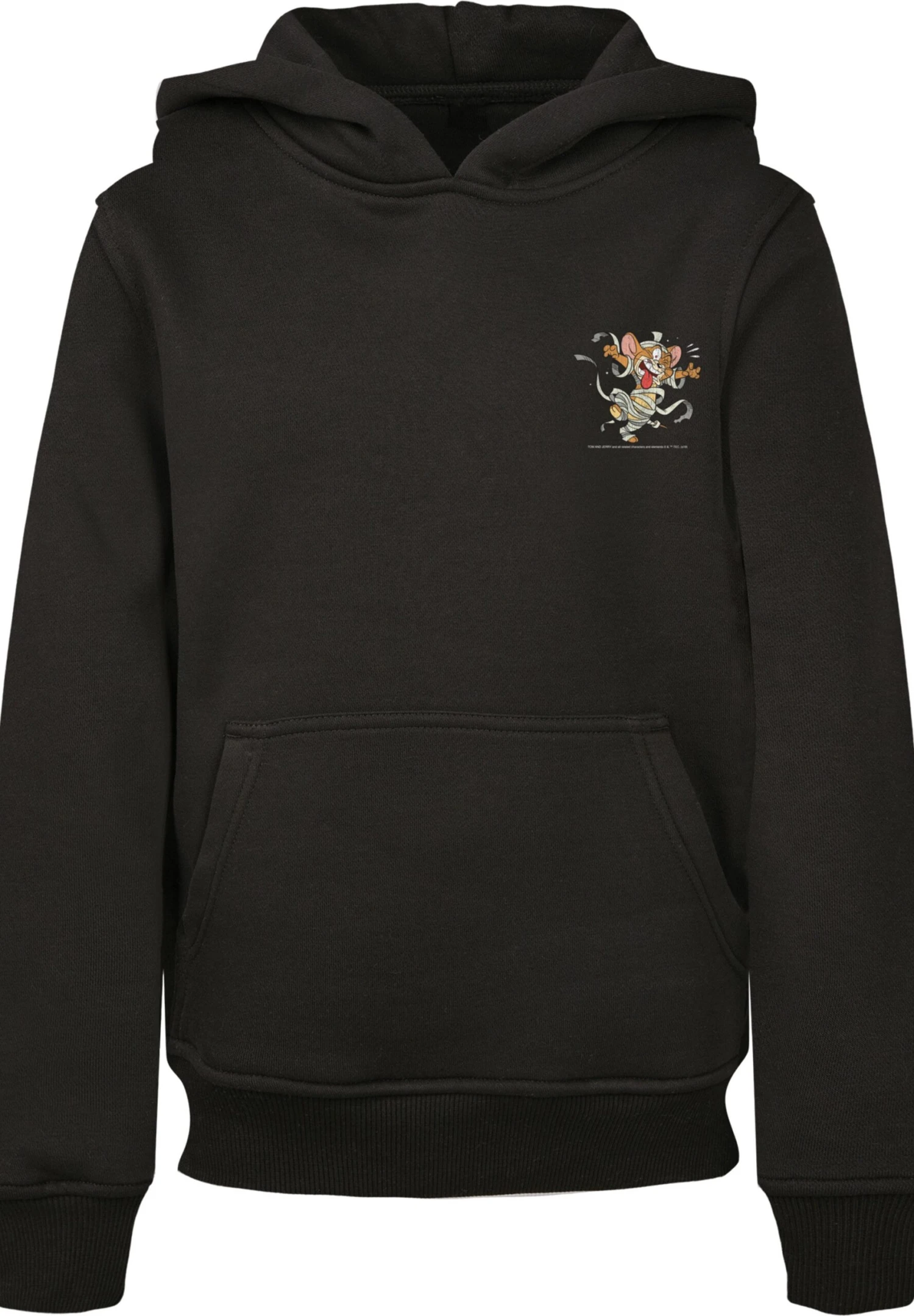 F4NT4STIC Tom And Jerry Tv Serie Pocket Mummy Jerry - Hoodie - Black 8 F4NT4STIC Tom And Jerry Tv Serie Pocket Mummy Jerry - Hoodie - Black - Afbeelding 6