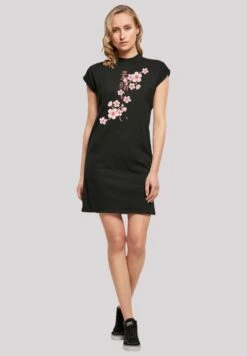 F4NT4STIC Kirschblüten Asien - Jerseyjurk - Schwarz -Olivia 9ac15731b2e046f5a3db2c8bf43238a4