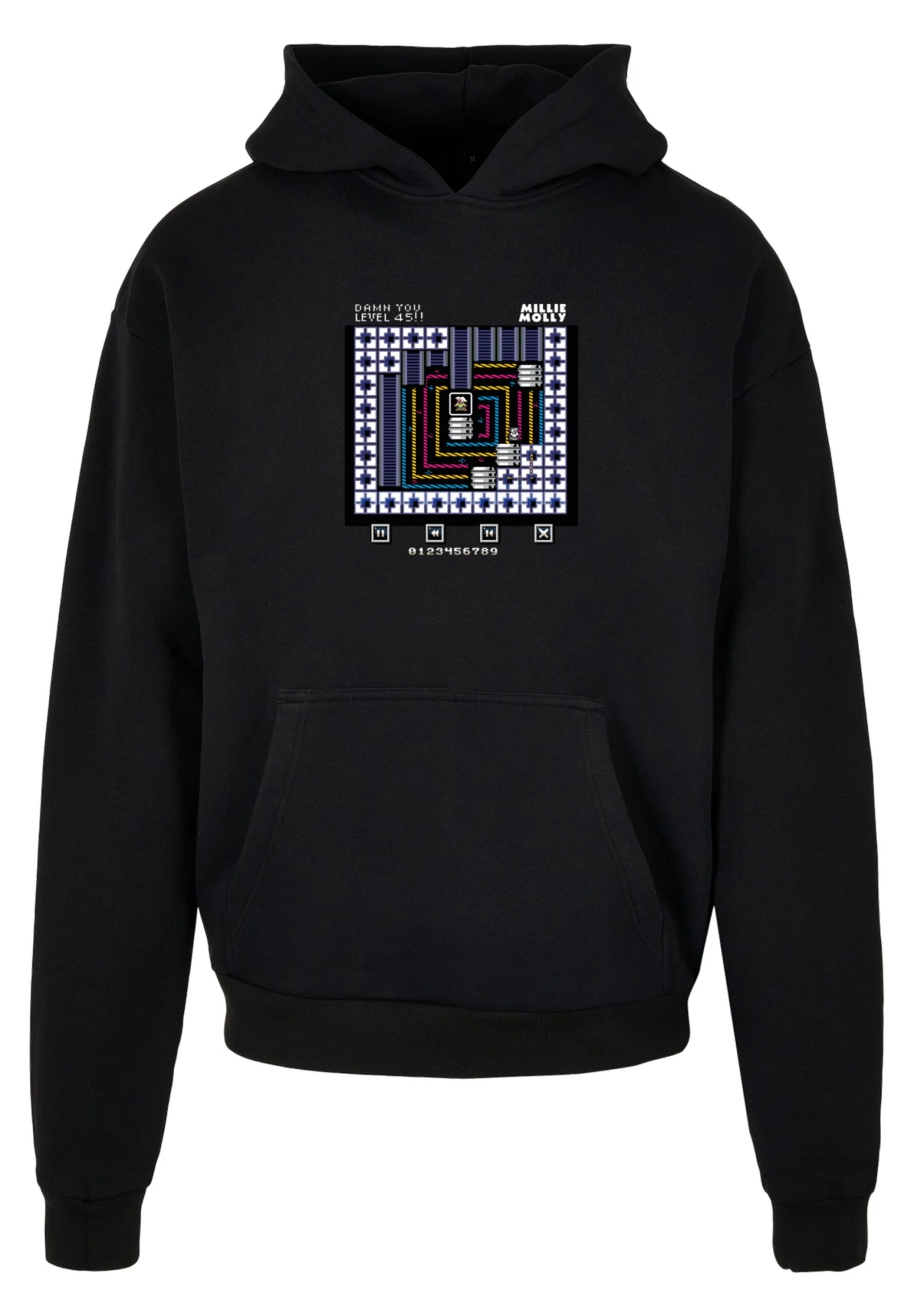 F4NT4STIC Level- Hoodie - Black 6 F4NT4STIC Level- Hoodie - Black - Afbeelding 4