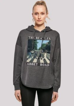 F4NT4STIC The Beatles Band Abbey Road - Hoodie - Charcoal