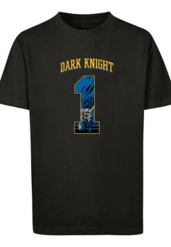 F4NT4STIC Dc Comics Batman Football Dark Knight - T-Shirt Print - Black -Olivia 9f66755f403a48109bd53ce04400c067