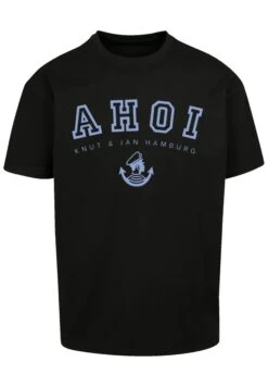 F4NT4STIC Ahoi Knut & Jan Hamburg - T-Shirt Print - Schwarz -Olivia 9f69efc06238455b978e714f0eac3072