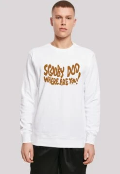 F4NT4STIC Scooby Doo Where Are You Spooky - Longsleeve - White