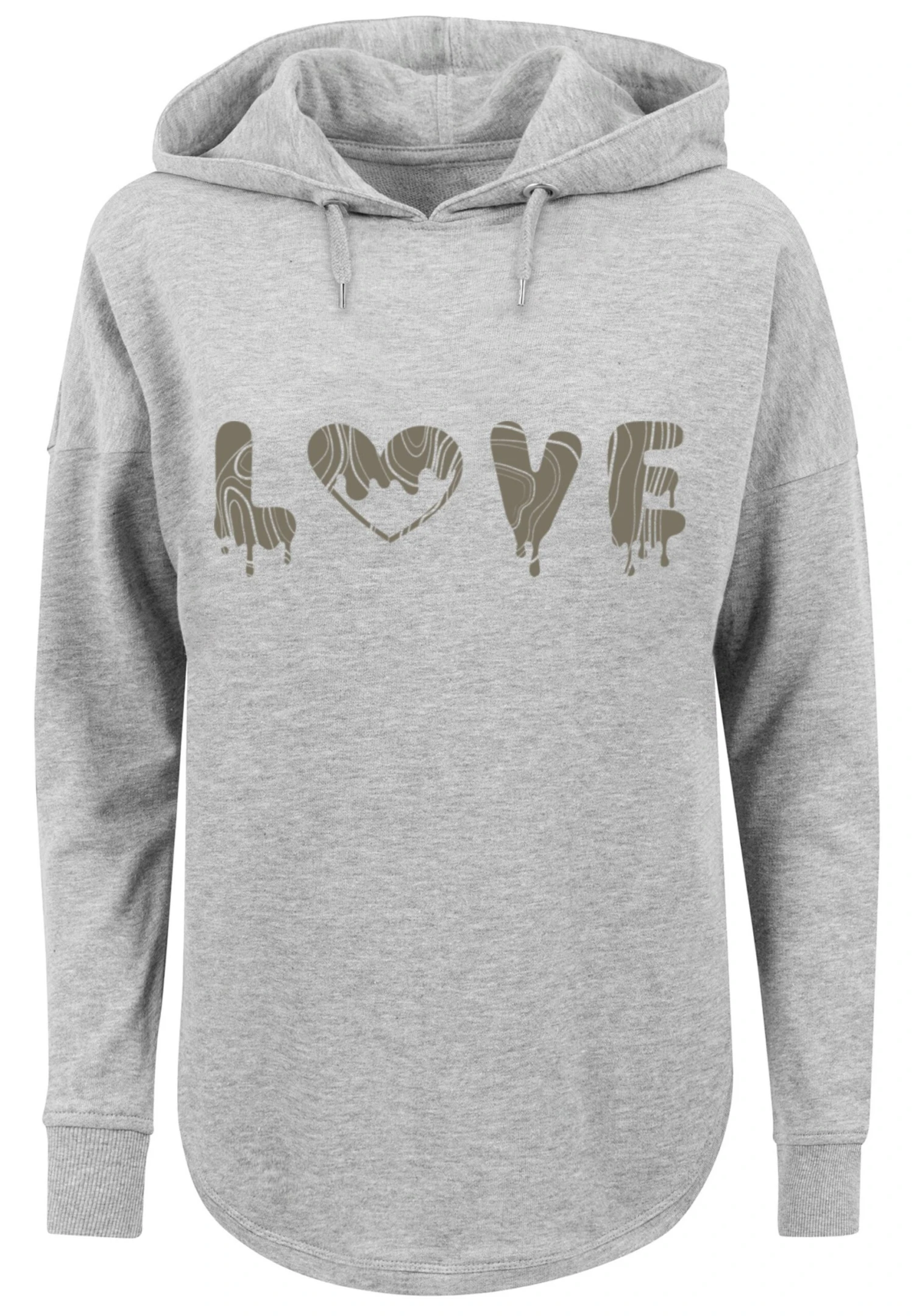 F4NT4STIC Valentinstag Love Pink - Hoodie - Grey 8 F4NT4STIC Valentinstag Love Pink - Hoodie - Grey - Afbeelding 6