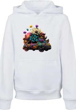 F4NT4STIC Blumen Auto- Hoodie - Weiß 13 F4NT4STIC Blumen Auto- Hoodie - Weiß -Olivia a0287b7c9cc34d03a57950a9f07af4d8