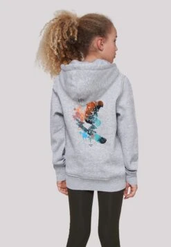 F4NT4STIC Snowboarder - Hoodie - Heather Grey -Olivia a2c4a4b416814ad3b4d780ffd3239326