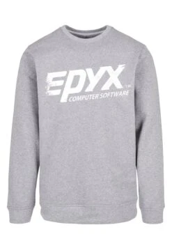 F4NT4STIC Retro Gaming Epyx Logo - Sweater - Heather Grey -Olivia a2dae0c1cd1b4fe3adfefdd5d5bd1646