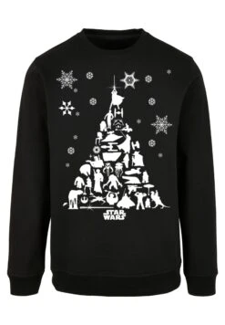 F4NT4STIC Star Wars Christmas Weihnachtsbaum - Sweater - Black -Olivia a33c7781062e4dcb9a9c426a344b8417