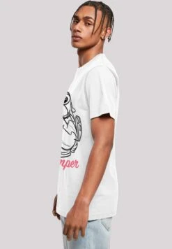 F4NT4STIC Bambi Klopfer Line Zeichnung - T-Shirt Print - White 12 F4NT4STIC Bambi Klopfer Line Zeichnung - T-Shirt Print - White -Olivia a43afc518e8e495e84a5c2a3038d8c7d