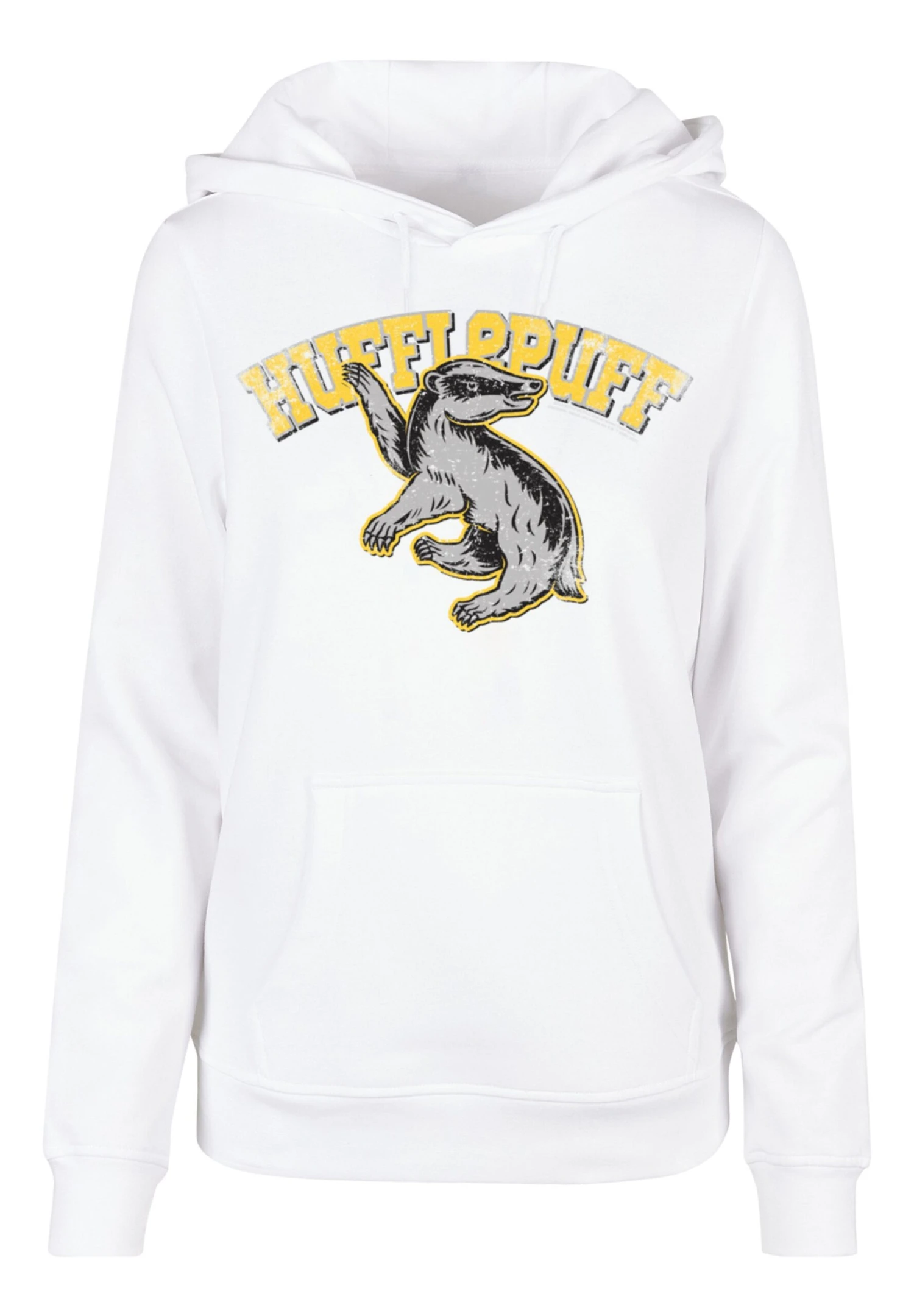 F4NT4STIC Harry Potter Hufflepuff Emblem - Hoodie - White 8 F4NT4STIC Harry Potter Hufflepuff Emblem - Hoodie - White - Afbeelding 6