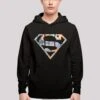 F4NT4STIC Dc Comics Superman Superheld- Hoodie - Black -Olivia a566c2ecb28641fe872eb07dc641bc64
