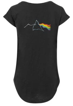 F4NT4STIC Pink Floyd Dark Side Of The Moon Prism Mond - T-Shirt Print - Black -Olivia a6dd403e9efe489186bfc504c52c6adb
