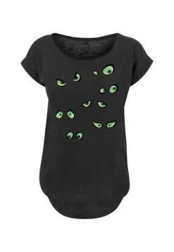 F4NT4STIC Scooby Doo Scary Eyes - T-Shirt Print - Black -Olivia a74eed44de7d4a088edaeb3ba579675a