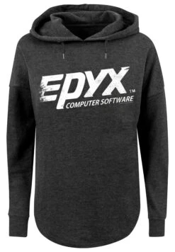 F4NT4STIC Retro Gaming Epyx Logo - Hoodie - Charcoal -Olivia a902262d46c64c35a6d53fc7458a8748