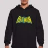 F4NT4STIC Dc Comics Superhelden Batman Crackle Logo - Hoodie - Black -Olivia ab458391f7b54c9dbb8fde0179ee08cd